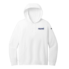 Nike Ladies Club Fleece Sleeve Swoosh Pullover Hoodie